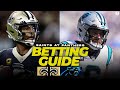 Saints at Panthers Betting Preview: FREE expert picks, props [NFL Week 3] | CBS Sports HQ