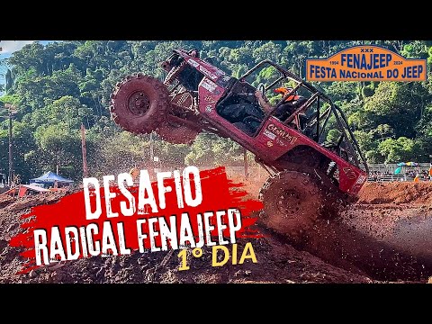 FENAJEEP 2024 Desafio Radical Extremo 1ª dia #lama #4x4 #offroading #mudbogging
