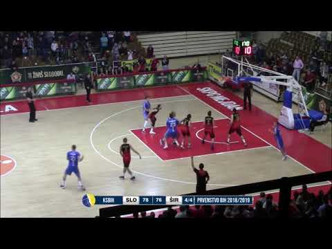 BHbasketTV - Najbolji potezi utakmice Sloboda - Siroki