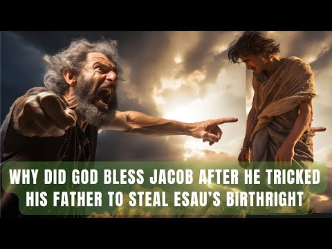 Why God Blessed Jacob After He Deceived Isaac to Steal Esau's Birthright |Bible Mystery Resolved