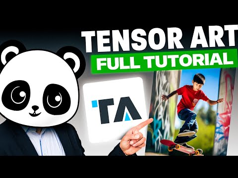 How To Use Tensor Art To Make Consistent Characters! (FREE Midjourney Alternative)