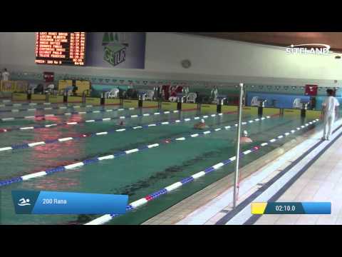 Serie 4 dei 200 Rana  Assoluti Maschi Master - Campionati Regionali Master 2015 VENETO e FRIULI VG