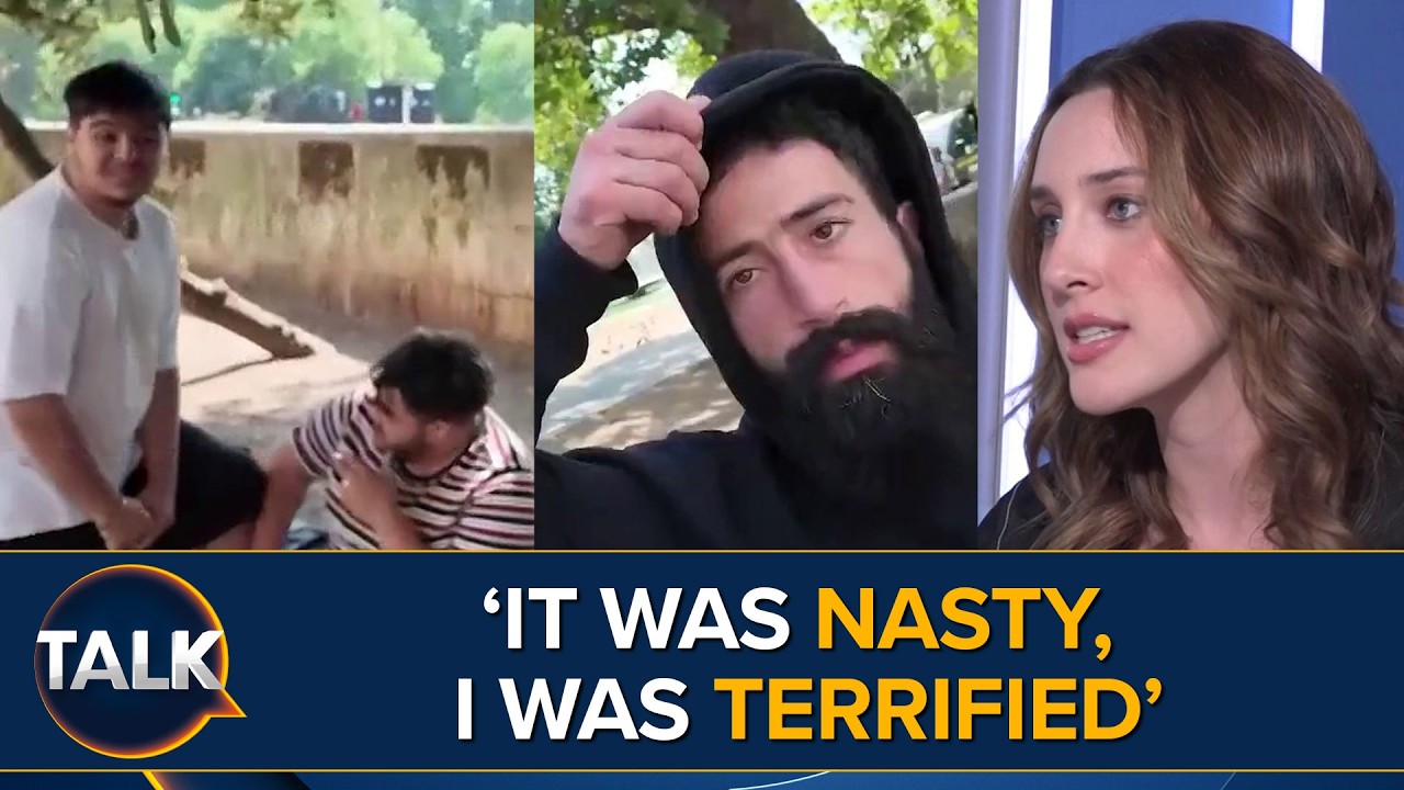 Video: TalkTV crew confronts Marble Arch encampment as Khan receives peerage