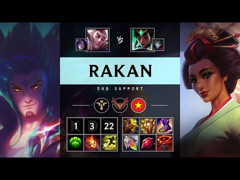 Rakan Support vs Karma - VN Grandmaster Patch 25.06
