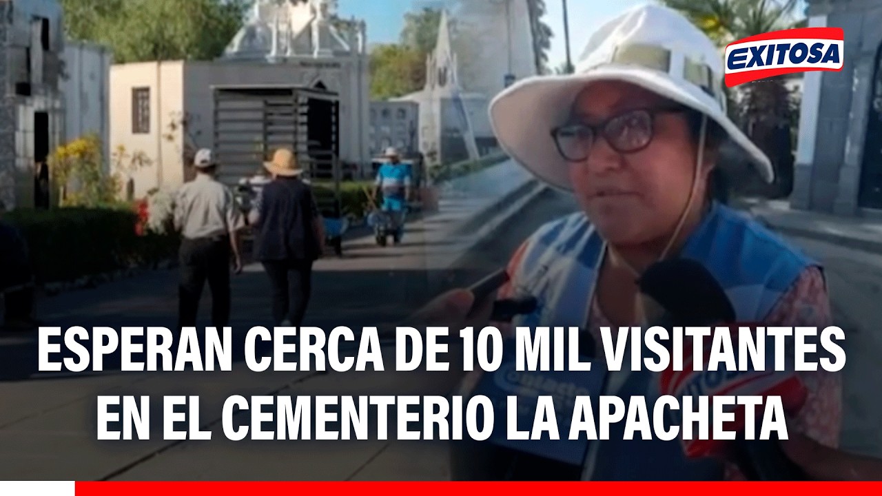 🔴🔵 Arequipa: Esperan cerca de 10 mil visitantes en el cementerio La Apacheta por el Día de la Madre