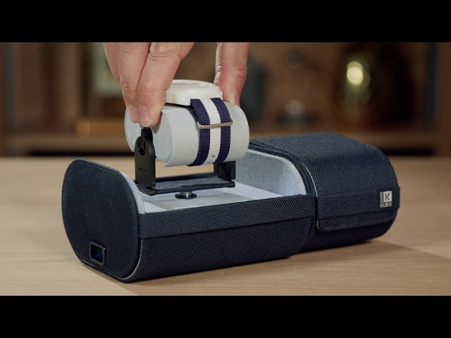 Video Teaser für SwissKubik Travelbox - world's first travel watchwinder?