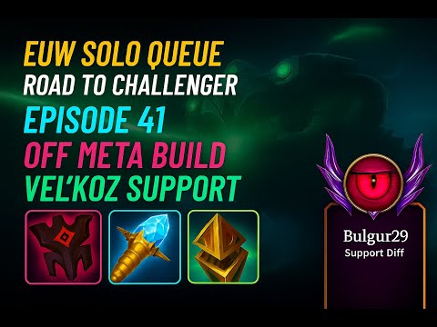 Vel'Koz + Draven = Lane Domination! | Episode 41 | EUW Solo Queue Road to Challenger
