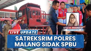 Polres Malang Sidak BBM di SPBU Bululawang guna Memastikan Stok Bensin Aman Terkendali dan Tercukupi