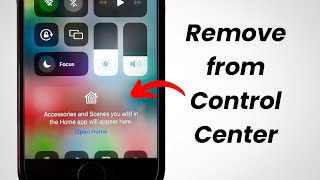 Remove Home Controls in iPhone Control Center iOS 15 - Tech Finalize