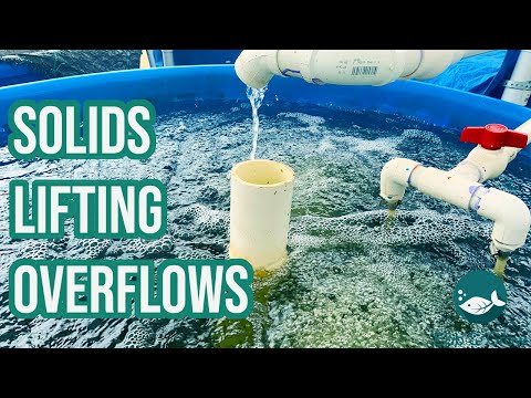 Solids Lifting Overflows (SLOs) for filtration in Aquaponics