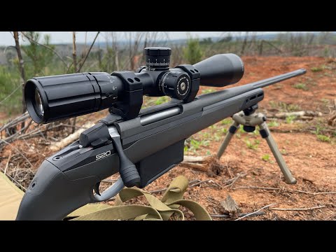 SWFA 5x20x50 HD FFP scope