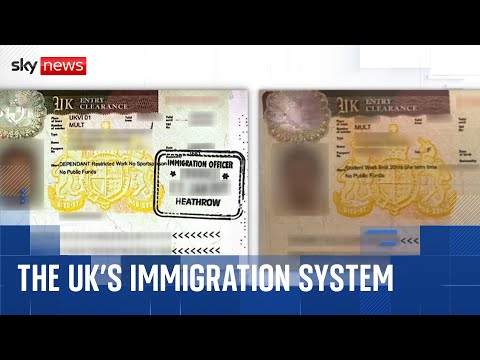 Sky News investigates UK's immigration system