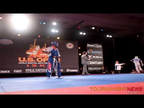 Richard Avery Plowden vs Ritchie Veres Men's Fighting Semi Final at the 2013 US Open ISKA World Cham