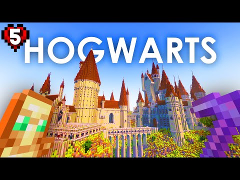 I Recreated Harry Potter In Hardcore Minecraft!