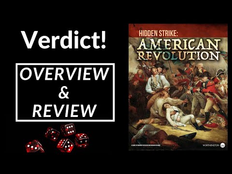 Let's Play! Overview & Review of Hidden Strike: American Revolution