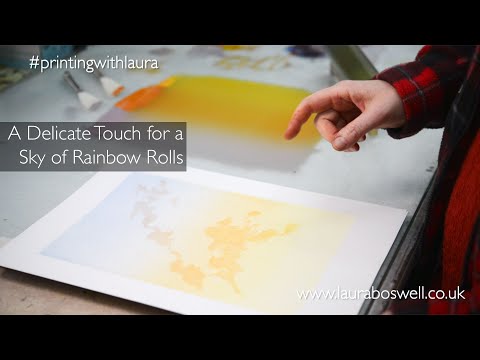 A Delicate Touch for a Sky of Rainbow Rolls