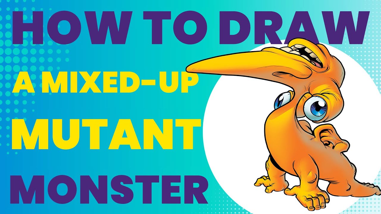 How to Draw a Mixed-Up Mutant Monster – Jumbuldup