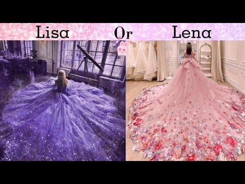 LISA OR LENA 🌷✨┆PURPLE VS PINK EDITION 💜💗┆@darshinyy_15