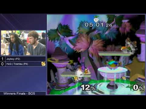 SG 20.5 SSBM - Joyboy (Default Fox) vs. HoG | Tiramisu (Blue Fox) - Melee WF