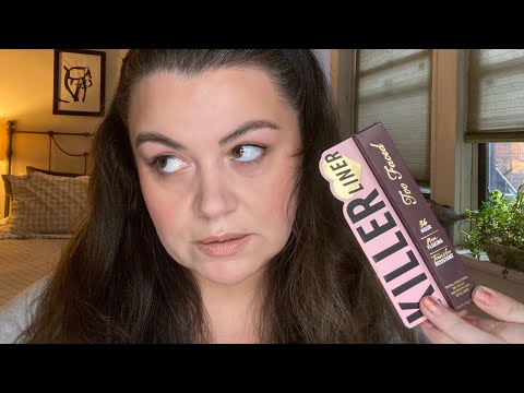 3rd YouTube video about how to sharpen too faced killer liner