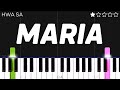 HWASA - Maria | EASY Piano Tutorial