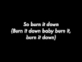 AWOLNATION- "Burn It Down" (with lyrics)