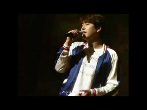 170520 Kyuhyun 조용히 안녕(Last Good-bye) ~Fanmeeting~