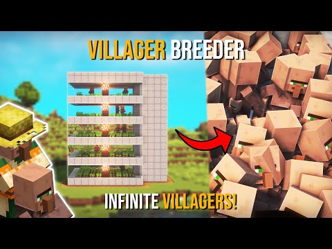 Minecraft BEST Villager Breeder 1.21 - NEW ! - Simple & Fast !