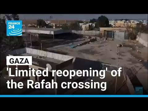 Israel announces limited Rafah crossing reopening after hostage recovery • FRANCE 24 English