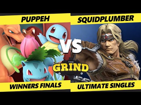 The Grind 196 Winners Finals - Puppeh (Pokemon Trainer) Vs. Squidplumber (Simon) Smash Ultimate