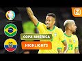 ÉDER MILITÃO MET HET HOOFD! ? | Brazilië vs Ecuador | Copa América 2021 | Samenvatting