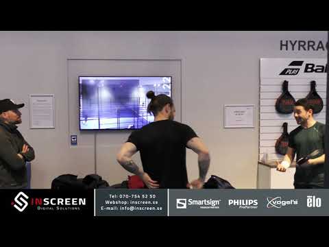 Inscreen - Padel22 Värmdö