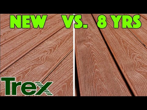 Trex Transcend Long Term Review - 8 Year Old Deck Boards!