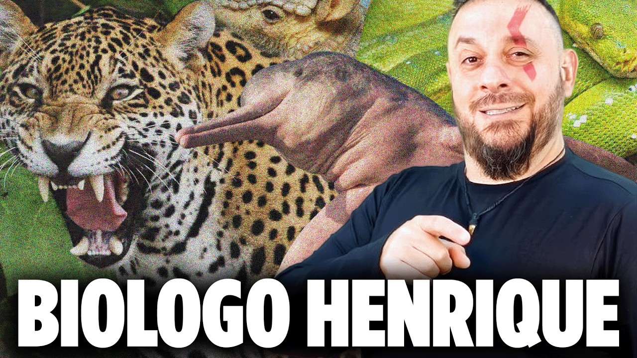 Mamãefalei PodCast | PAPO SOBRE ANIMAIS E O MUNDO SELVAGEM - BIOLOGO HENRIQUE
