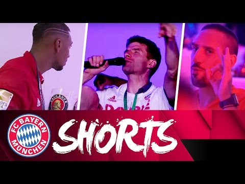 Running Man & der tanzende Müller - FC Bayern Shorts | Double Edition