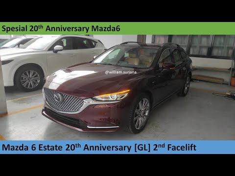 Mazda 6 Estate 20th Anniversary [GJ1] 2nd Facelift review - Indonesia