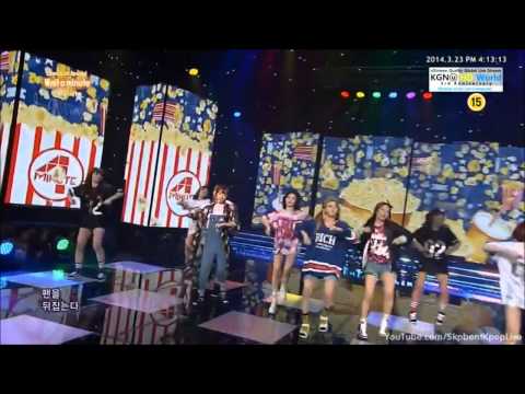 [HD SLOW] 140323 4MINUTE - 'Wait A Minute' [Male version]