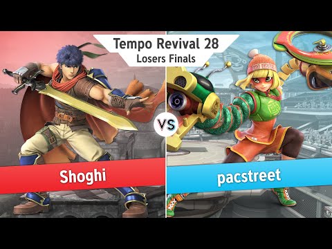 Tempo Revival 28 - Shoghi (Ike) Vs. pacstreet (Min Min) - Losers Finals - Smash Ultimate