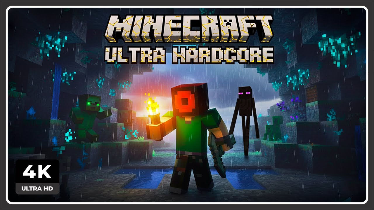 MI PRIMERA VEZ EN MINECRAFT SOLO... Y EN ULTRA HARDCORE | MINECRAFT Gameplay Español
