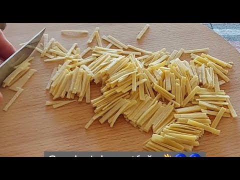 ERİŞTE YAPMAk BU KADAR KOLAY👍Ev yapımı erişte- tam ölçülü pratik erişte tarifi