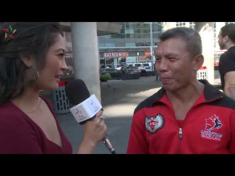 AJAHN SUCHART ( Muay Thai / Toronto) with Christina