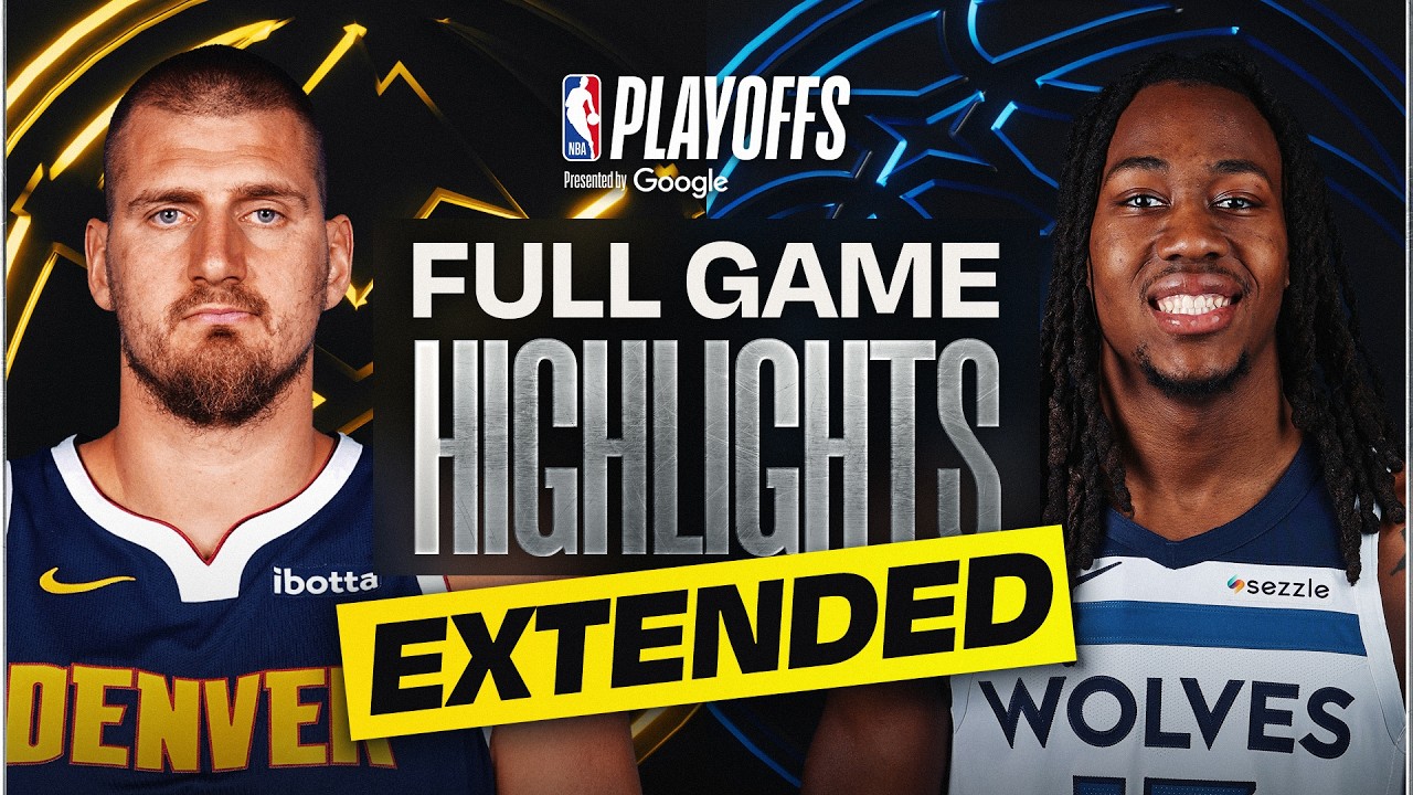 EXTENDED: #3 NUGGETS at #6 TIMBERWOLVES | FULL GAME 4 HIGHLIGHTS | April 25, 2026