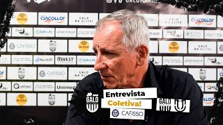 Entrevista Coletiva Cafisso - Lissandro e Luis Cruz - Galo Maringá 1x4 MFC