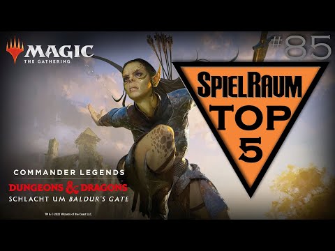 SpielRaum Top 5 - Commander Legends: Schlacht um Baldur's Gate Karten [Deutsch]