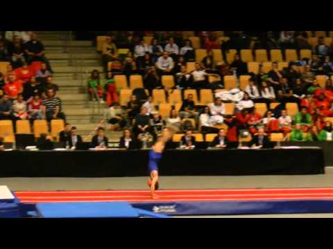 RUS Vadim Afanasev 2nd pass Prelims 15 16 Mens Tumbling 2015 World Age Group Competition Denmark