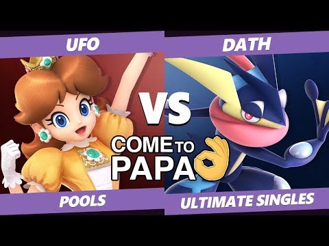 Smash Ultimate Tournament - Dath (Greninja) Vs. UFO (Daisy) CtP3 SSBU Pools