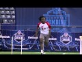 Chris Johnson's 4.24 second 40-yard dash Sets Then-NFL Scouting Combine record