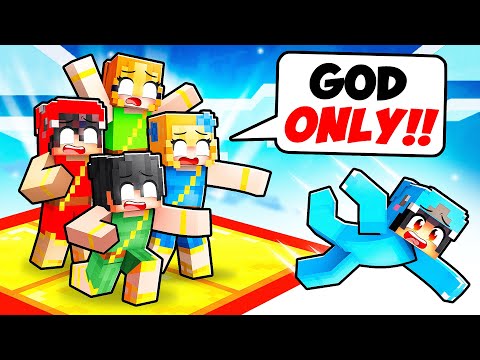 Locked on ONE RAFT But We're GODDESS MOBS With CRAZY FAN GIRL!
