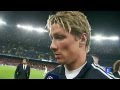 Fernando Torres interview after Barcelona and  funny Drogba