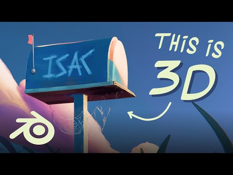 Right way to get the 2D look in 3D Blender!